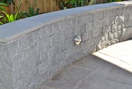 Detail of 'Granite Sett' feature wall