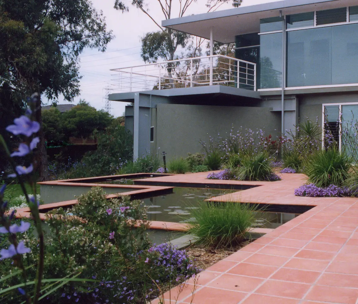 View of Waterfeature & Garden